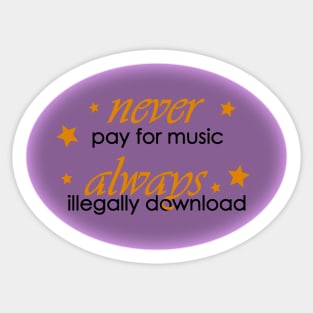 MUSIC Sticker